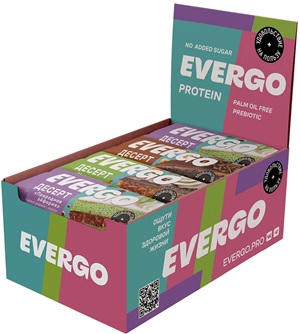 Пирожное протеиновое глазированное с начинкой EVERGO